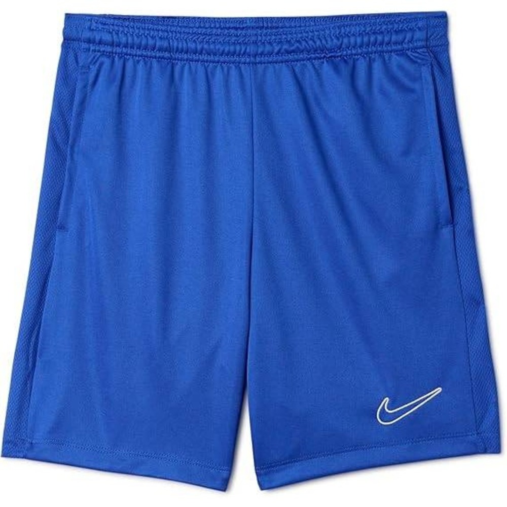 Nike Boys Dri-FIT Academy Soccer Shorts Blue Athletic Training Size XL
